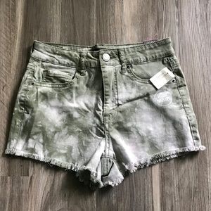 Aeropostale High Waisted Shorty Shorts